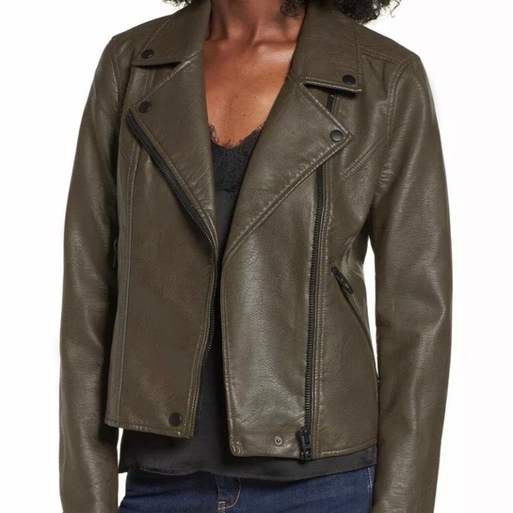 Blank NYC Jackets & Blazers - Blank NYC Faux Leather Life Changer Moto Jacket